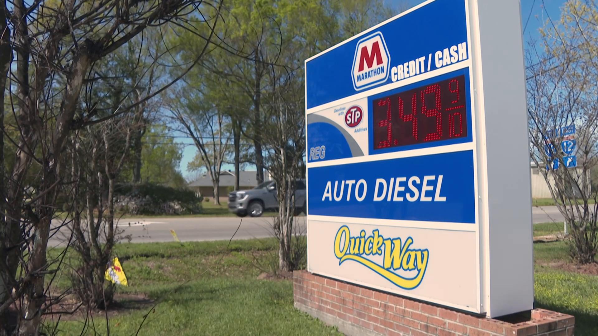 Drivers in Louisiana face pressure at the pump as gas prices continue ...