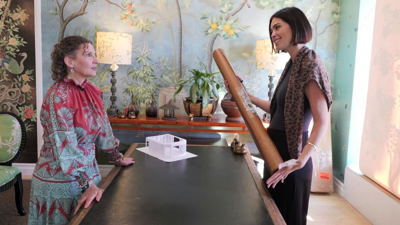 Inside the artistry of America’s historic Gracie wallpaper company