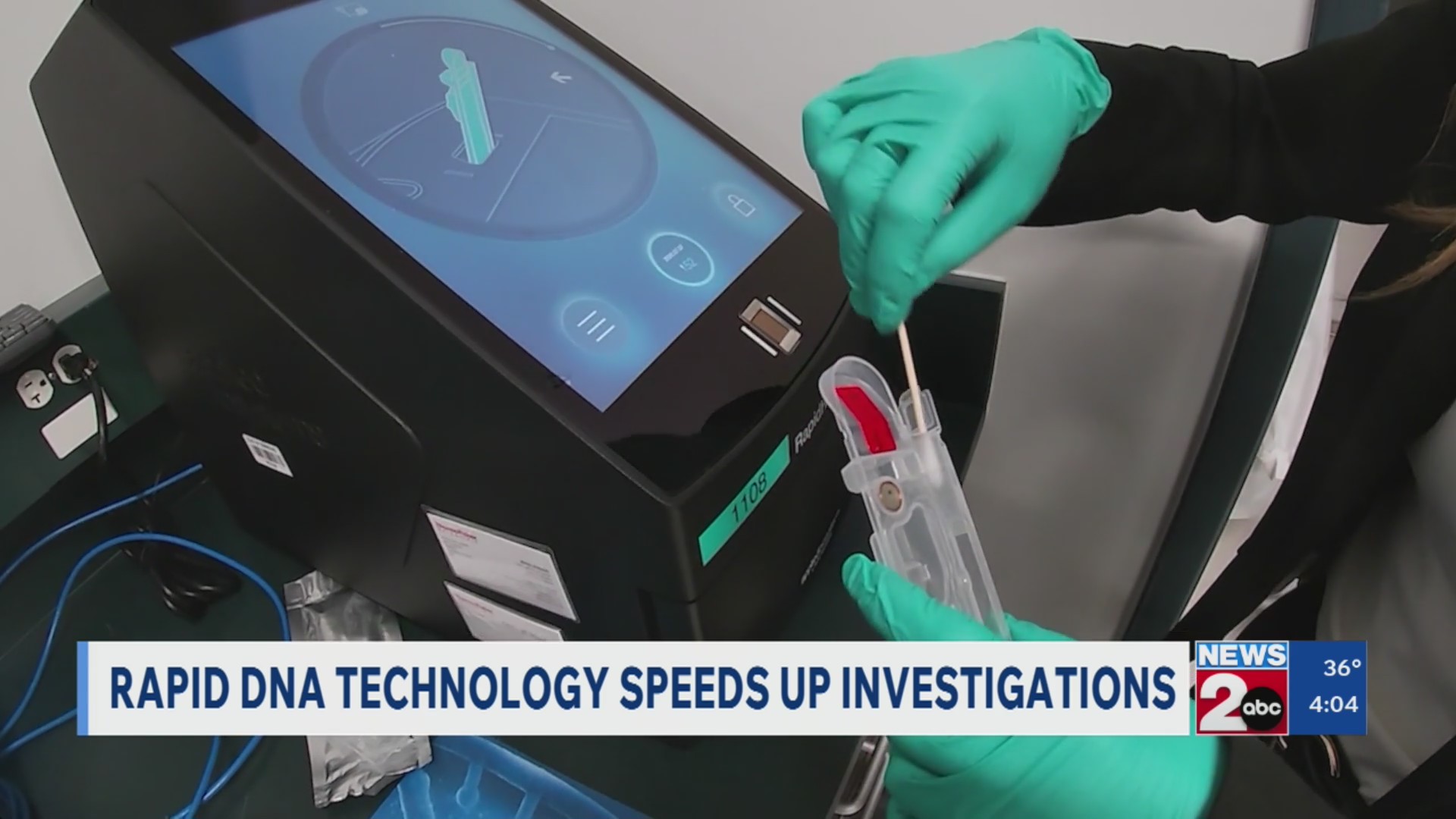 New rapid DNA technology helps TBI speed up investigations