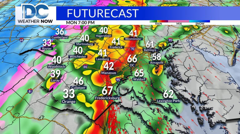 Severe storms today with powerful cold front