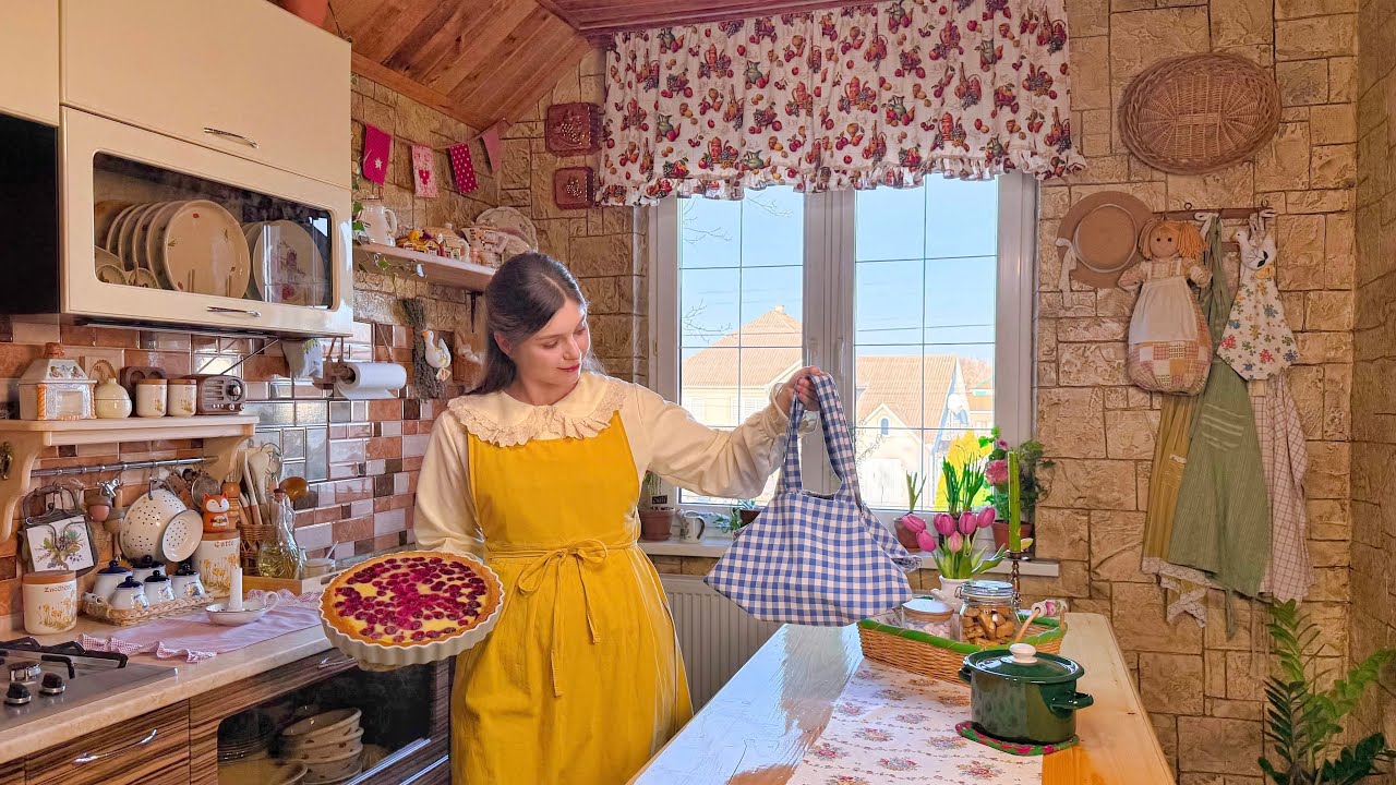 A cozy escape to the countryside | Cottagecore habits that make life beautiful | Sewing & cooking<br><br>