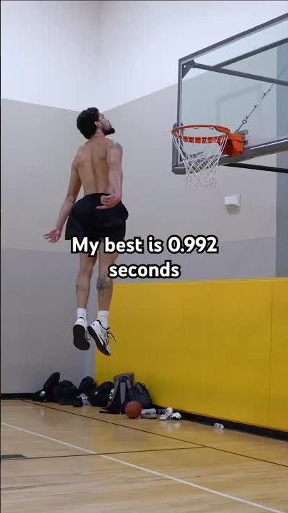 Is a one second flight time on a jump possible?