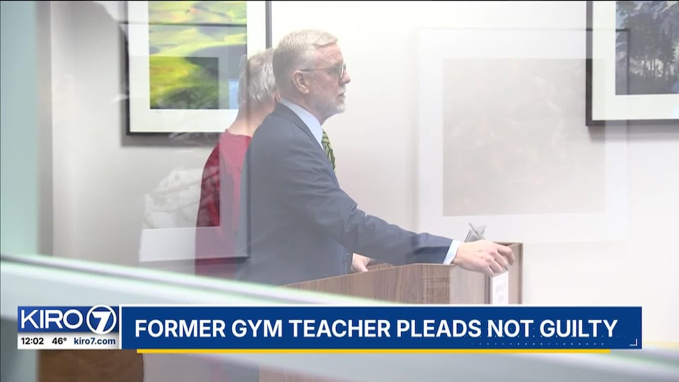 Video: Former gym teacher pleads not guilty