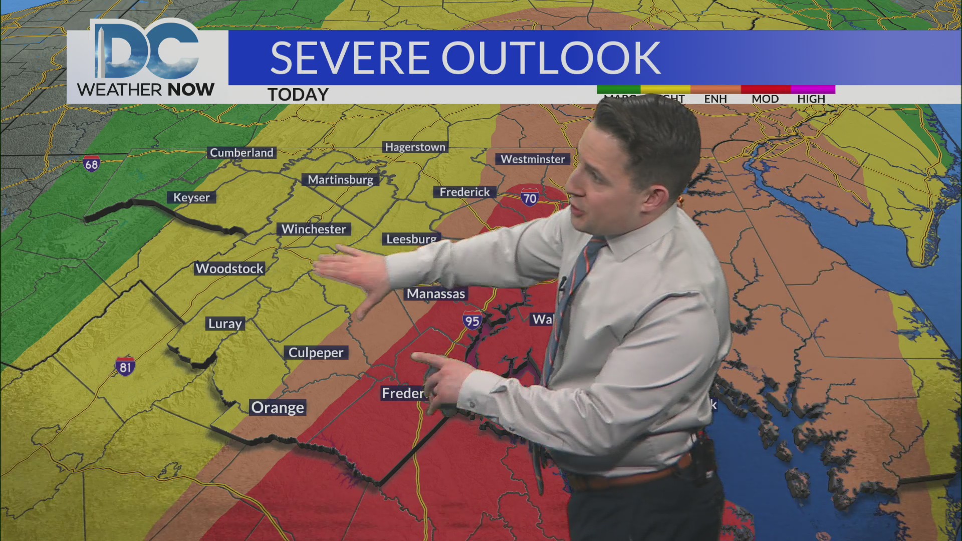 Severe weather update: Tornado watch across DMV dropped