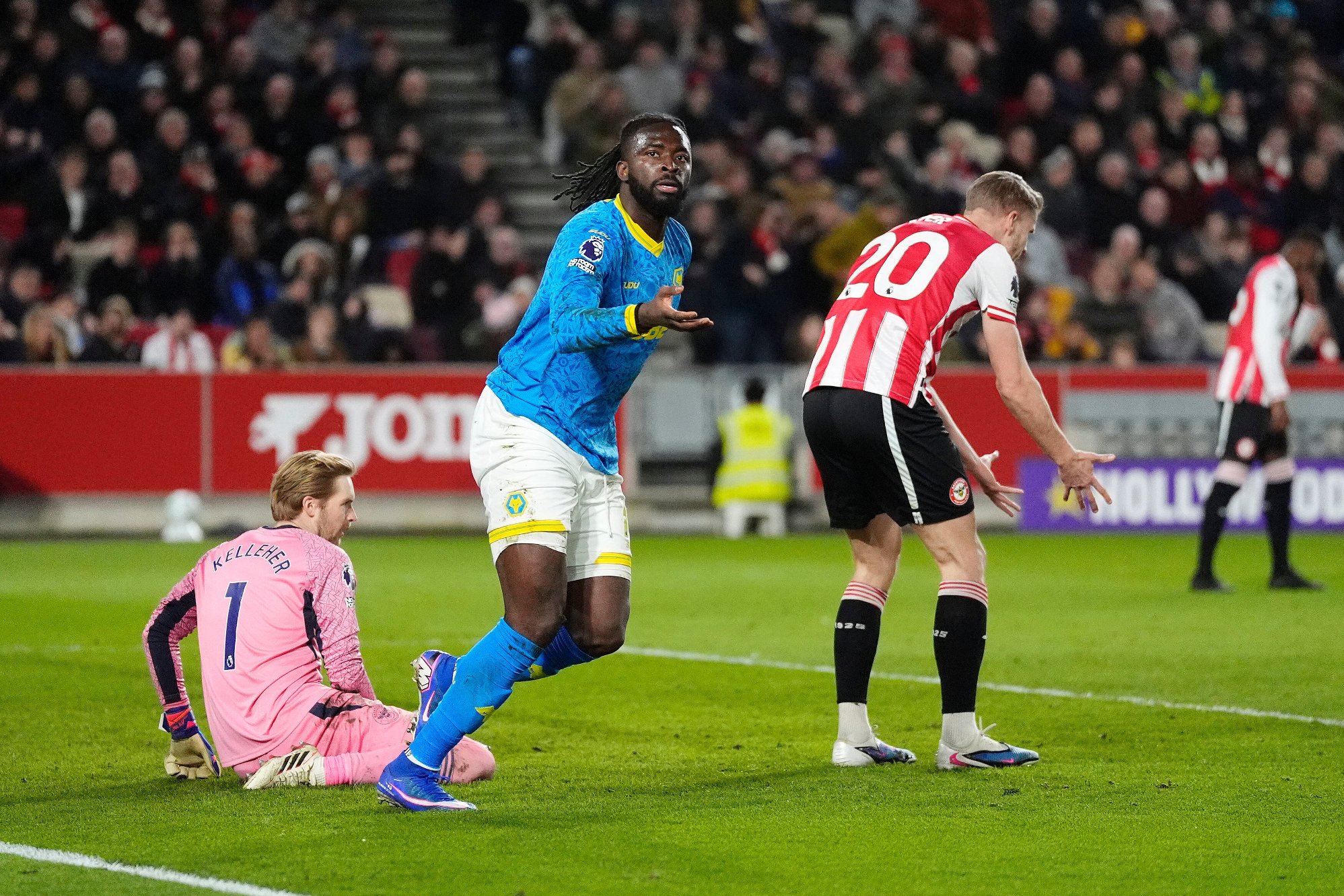 Wolves rystet Brentford