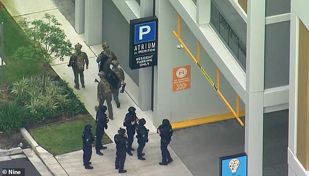 Massive police operation shuts down entire block after stranger ...