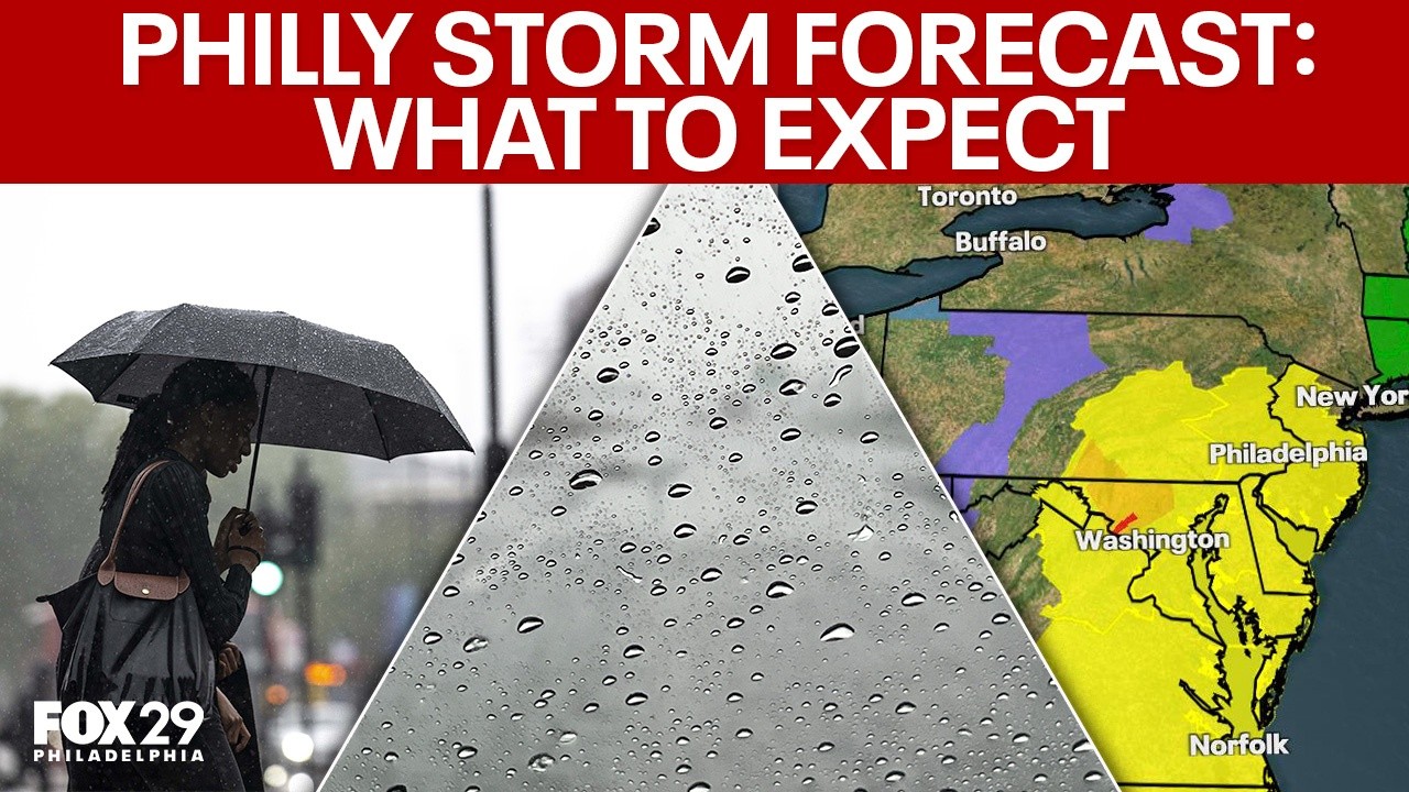 Philly storm forecast: Strong storms threaten Pennsylvania, New Jersey ...