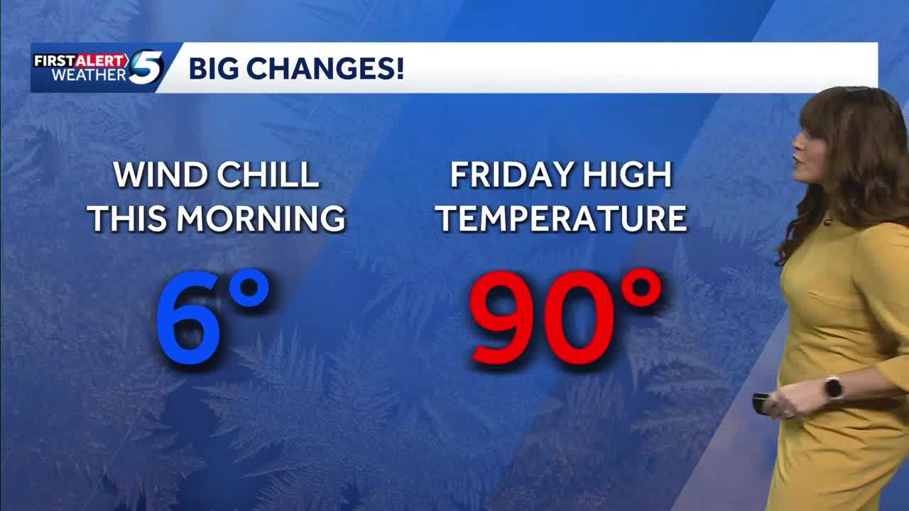 Spring break forecast: Rapid warmup expected after cold start to week