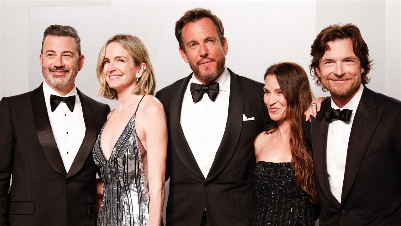 Will Arnett, Jimmy Kimmel crash Jason Bateman and Amanda Anka’s Oscars ...