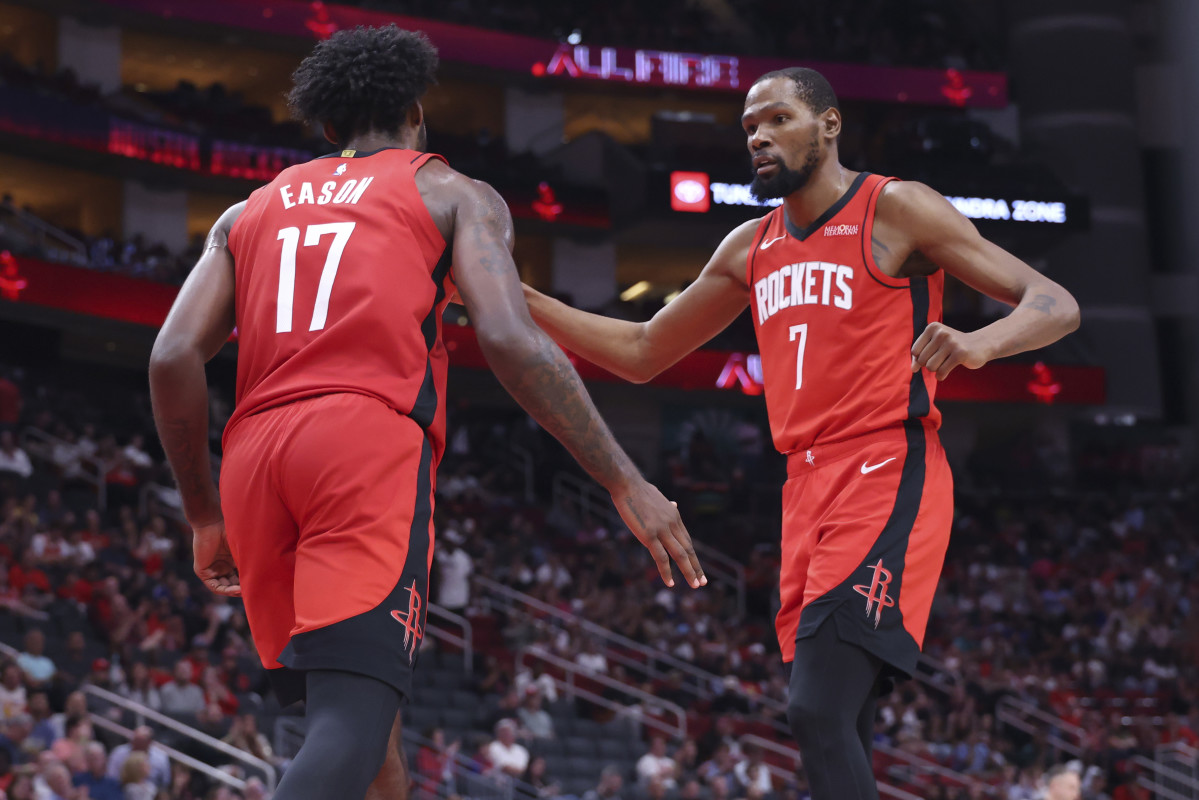 Kevin Durant reflects on struggles in 4th quarter during Rockets' loss ...