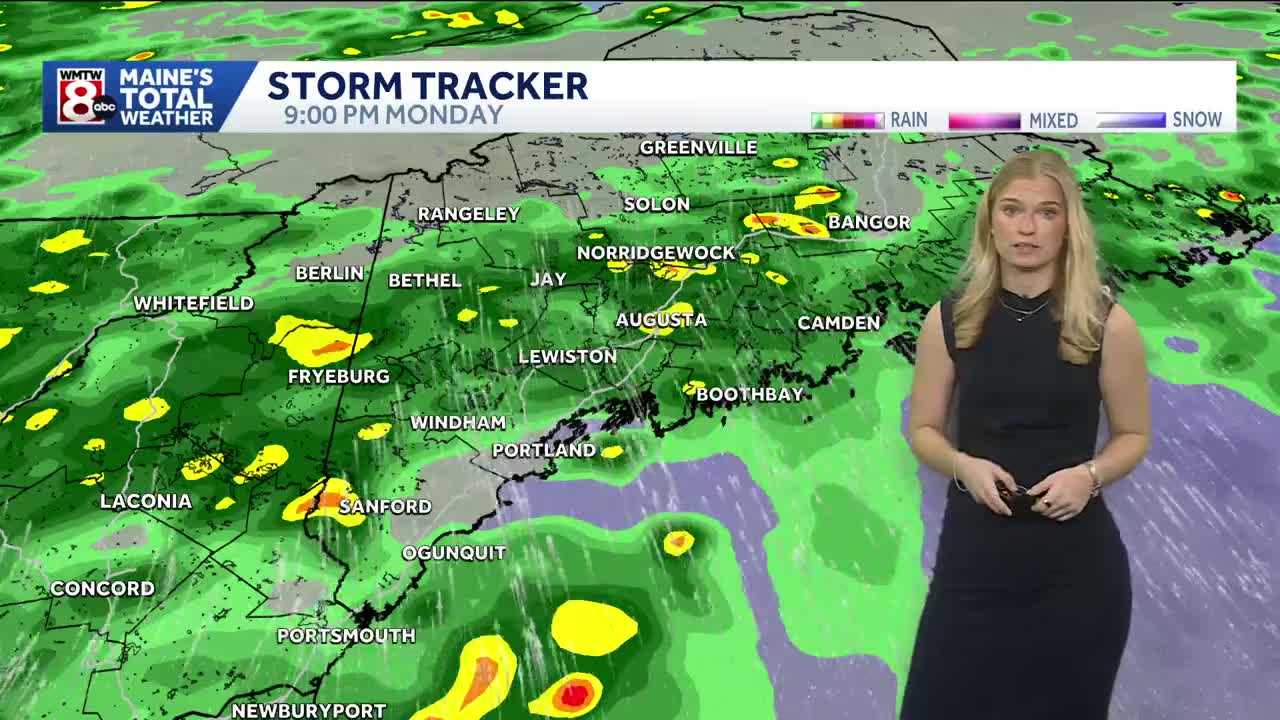 Flood threat in Maine as heavy rain and high winds move in