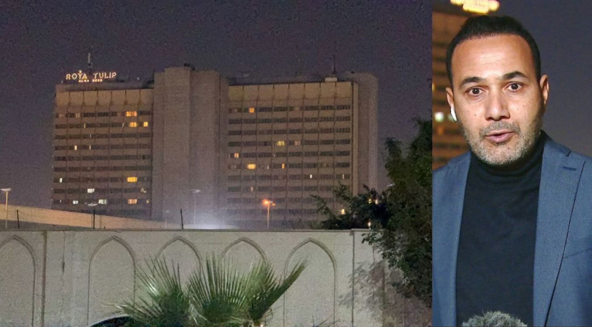 Drone strike hits Al-Rasheed hotel in Baghdad’s Green Zone near US ...