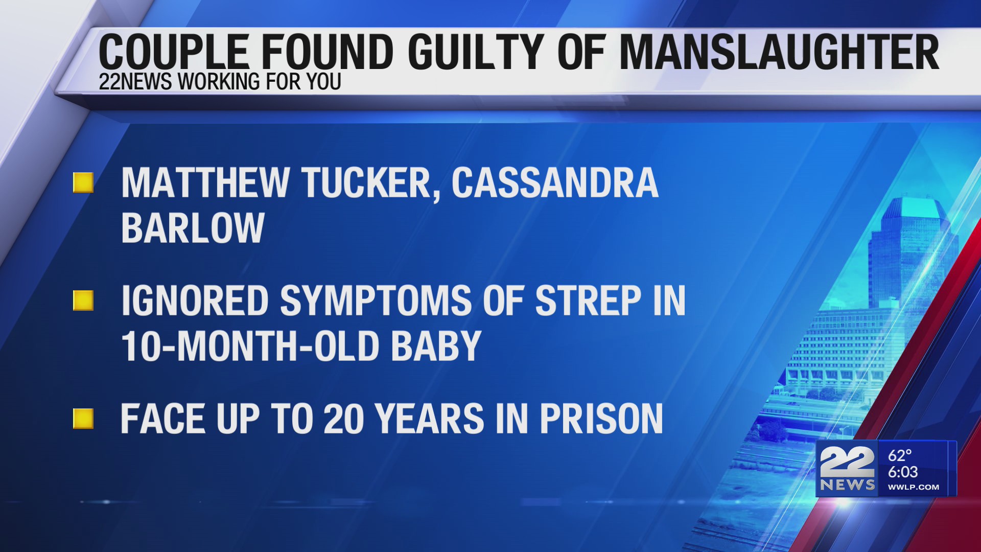 Adams couple found guilty of involuntary manslaughter of foster child
