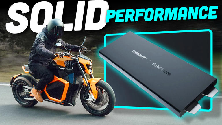 The actual battery from the world’s first production solid-state EV got ...