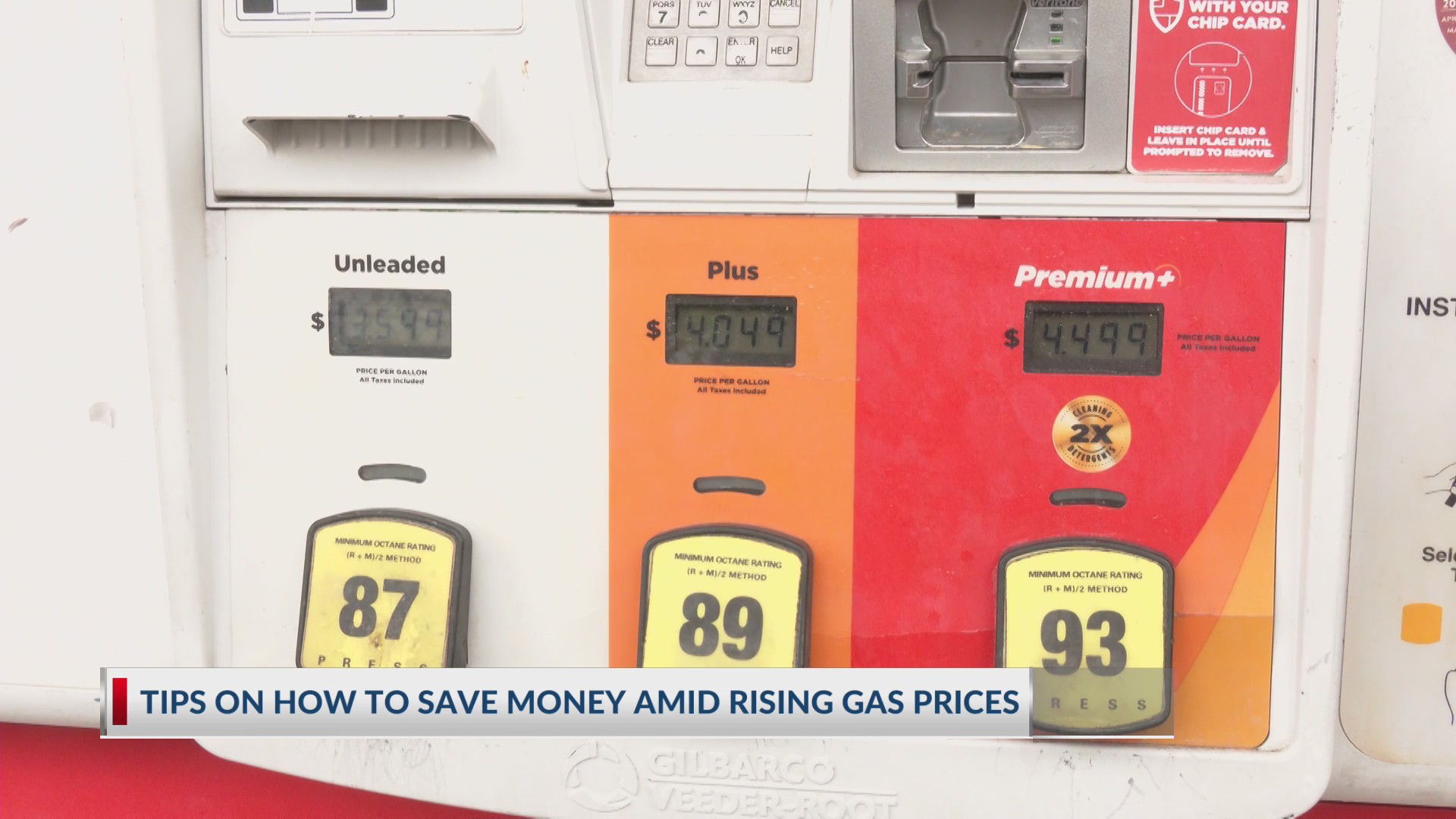 Tips on how to save money amid rising gas prices
