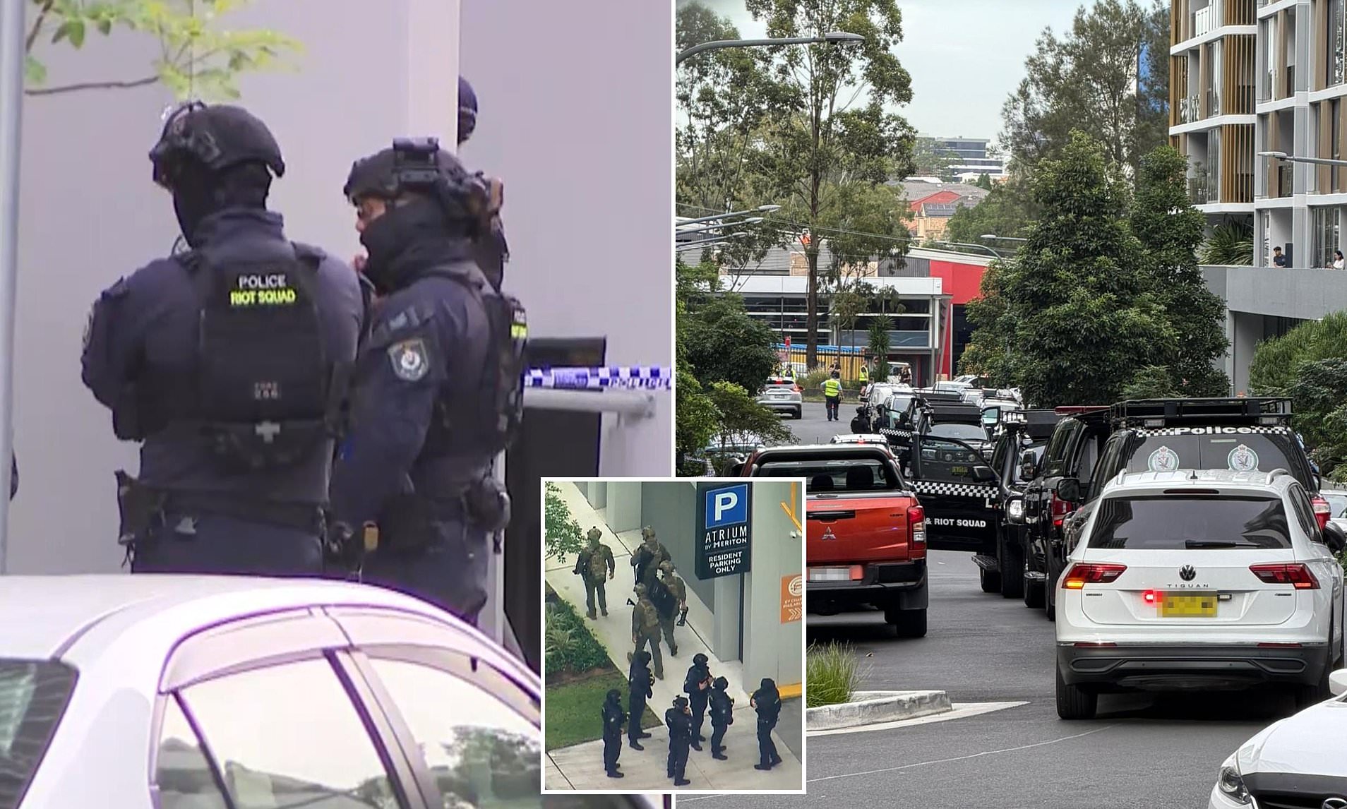 Massive police operation shuts down entire block after stranger threatens a woman with a gun<br>