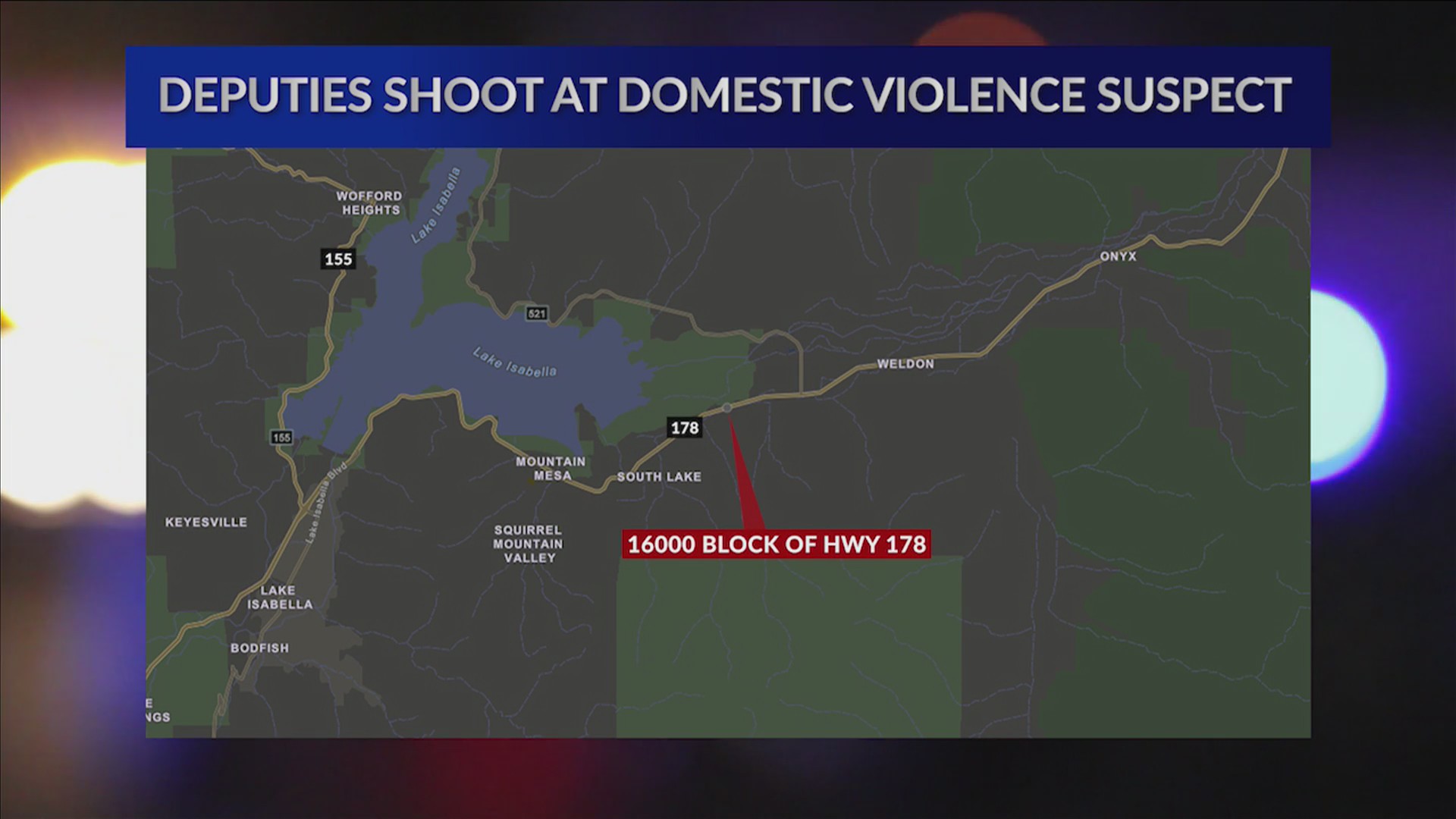 Deputies shoot at domestic violence suspect in Weldon
