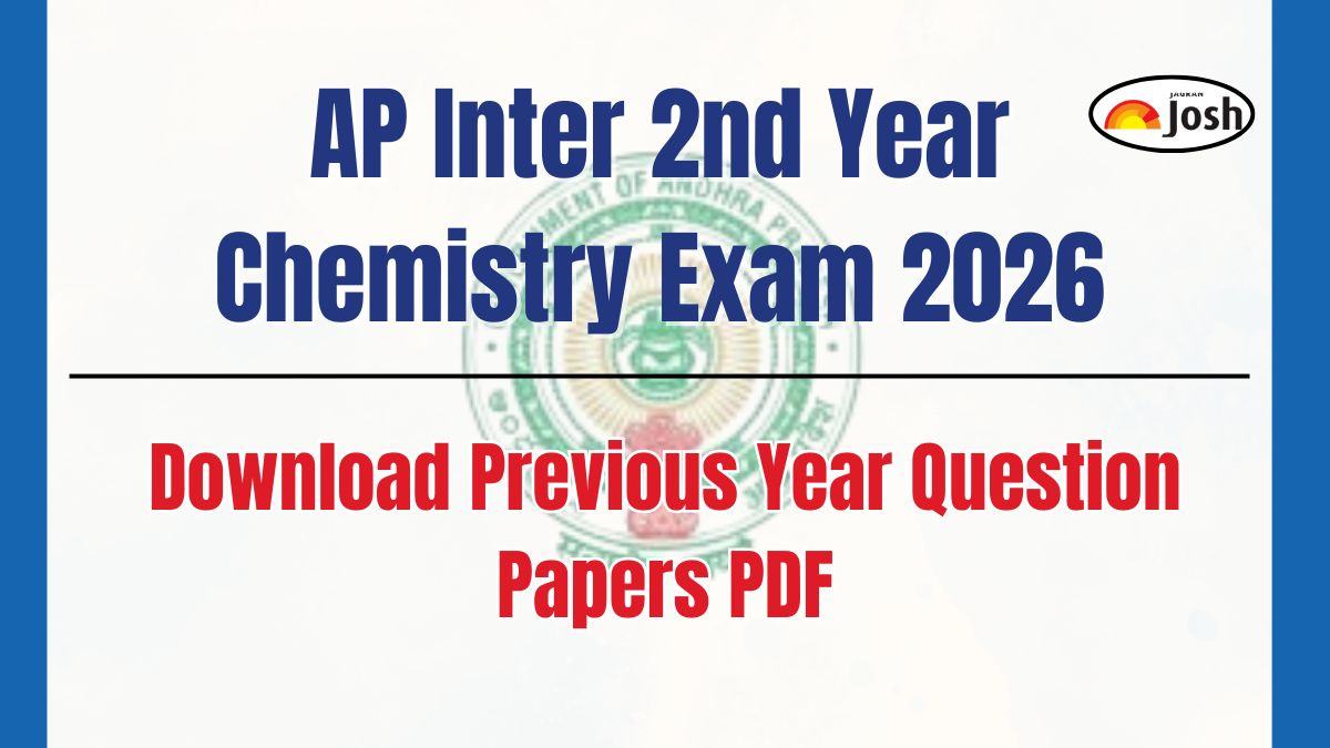 AP inter 2nd year chemistry exam 2026: Download previous year question ...