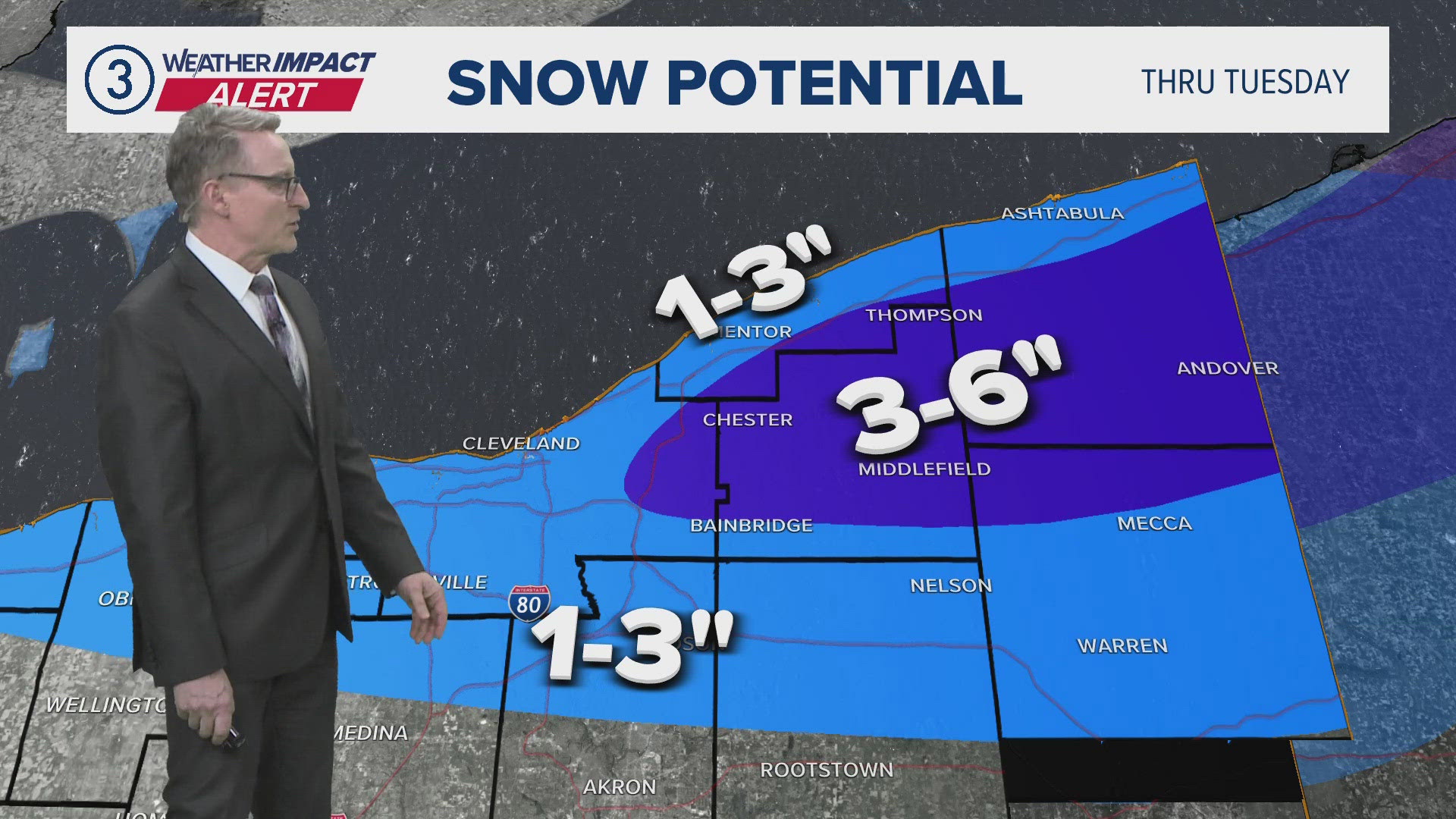 Cleveland area weather forecast: Back into winter weather mode with ...