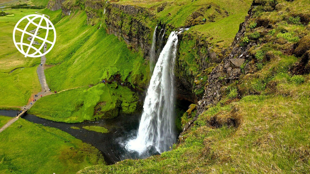 Top 12 waterfalls of Iceland [amazing places 4K]