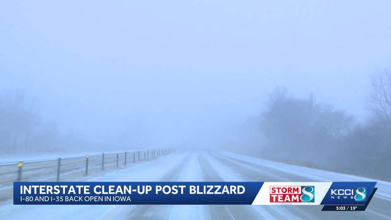 Blizzard winds, not snow totals, drove dangerous conditions across Iowa