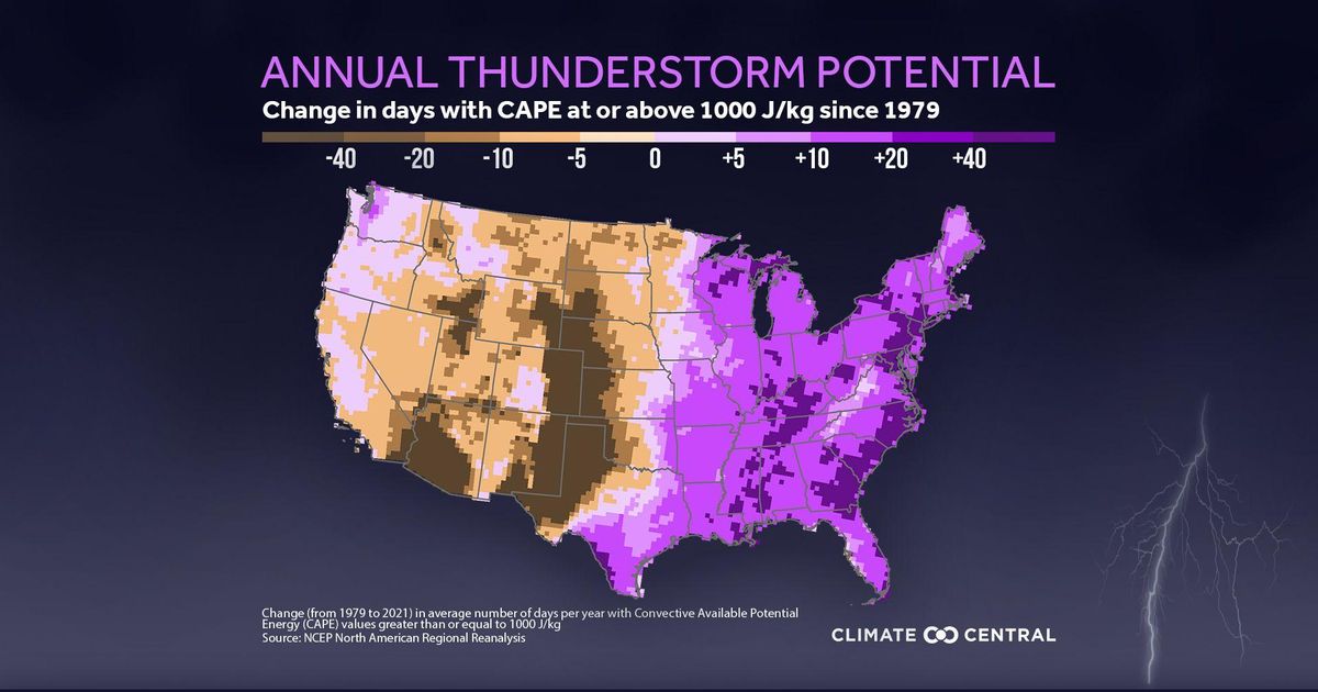 The ingredients behind severe storms - and how they may be shifting
