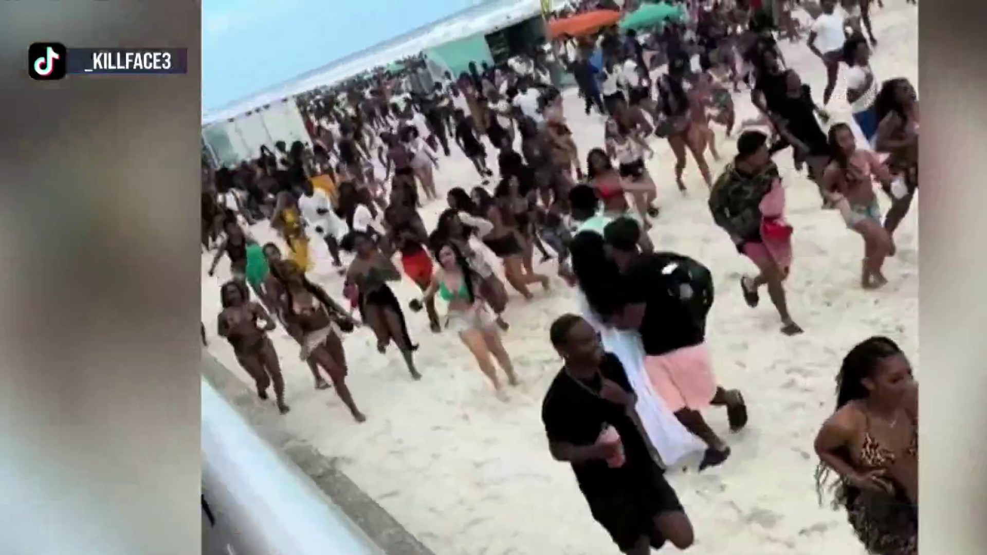 Chaos erupts during spring break in Florida