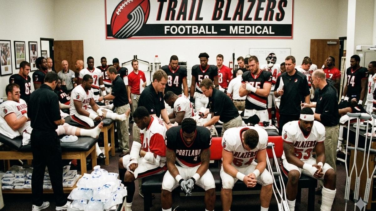 Trail Blazers hit by massive injury report before Nets clash seven players ruled out<br>