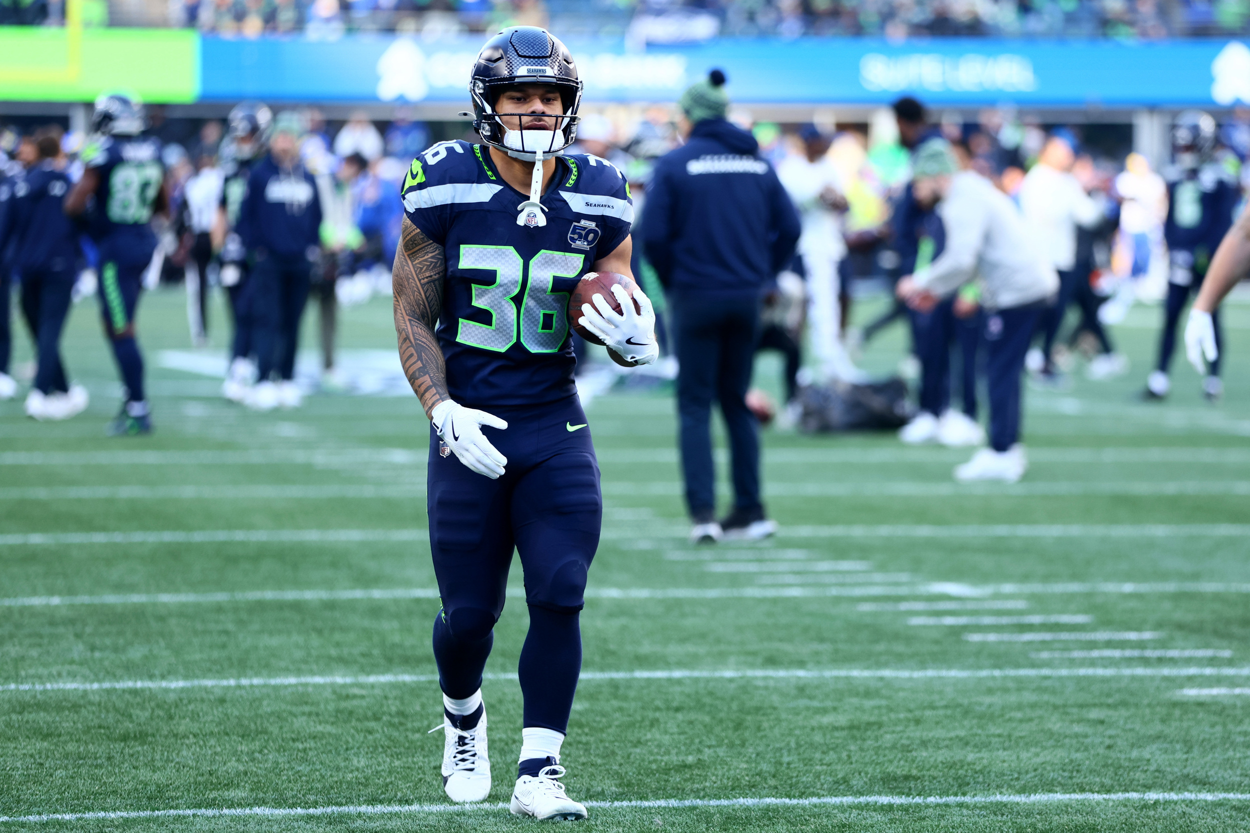 Seahawks RB George Holani signs ERFA tender