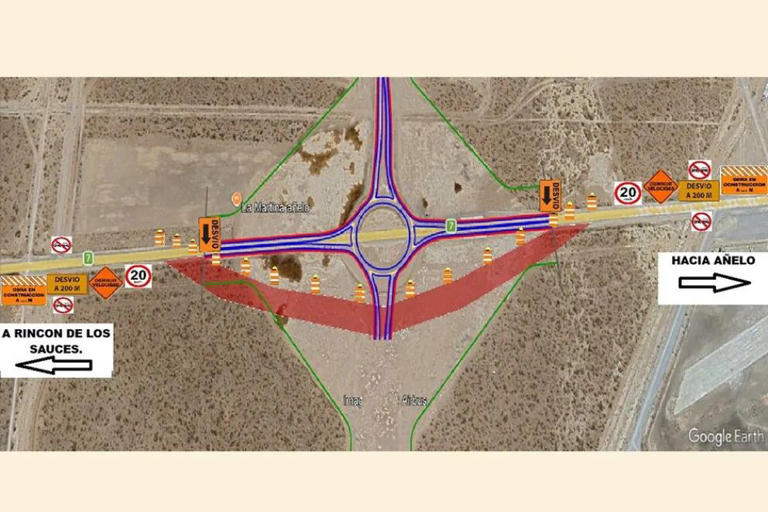 Desvían el tránsito en una ruta que cruza el país de punta a punta para ...