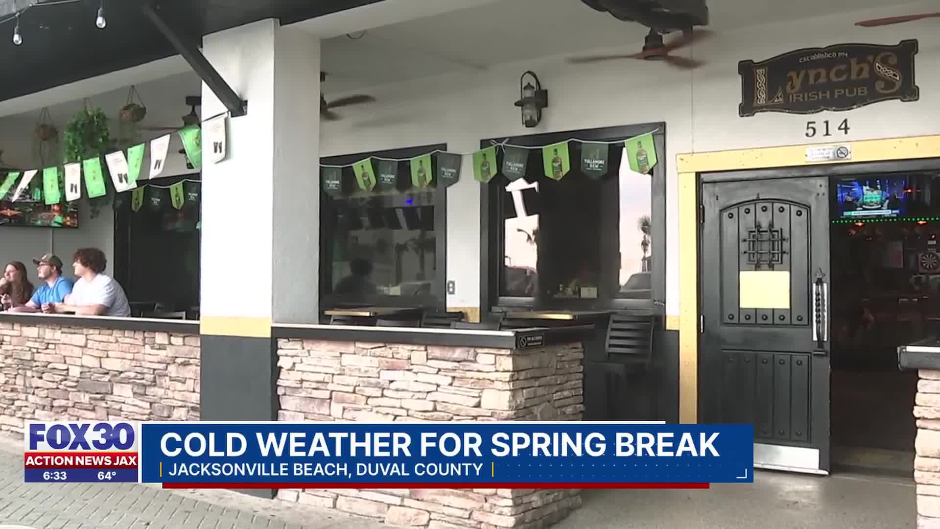 Spring break rolls in amidst cold weather