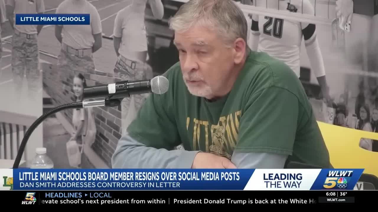 Little Miami Schools board member resigns over social media posts