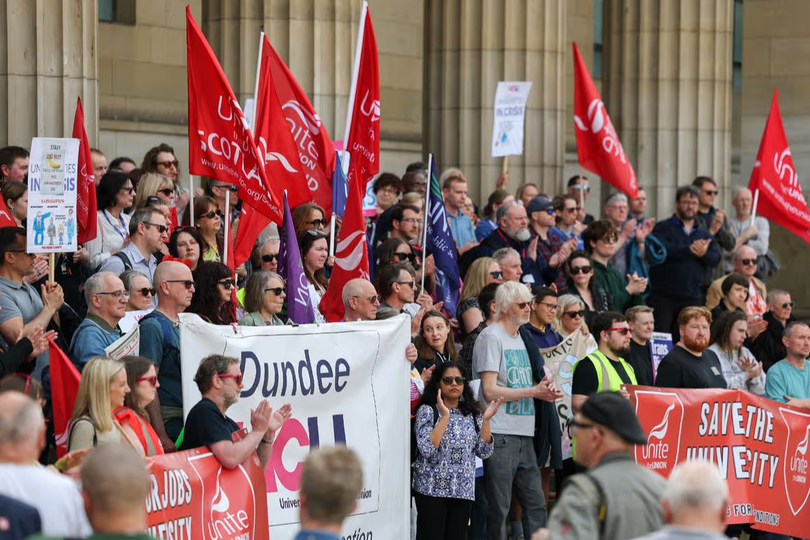 Lecturers at four Scottish universities to go on strike amid job cuts ...