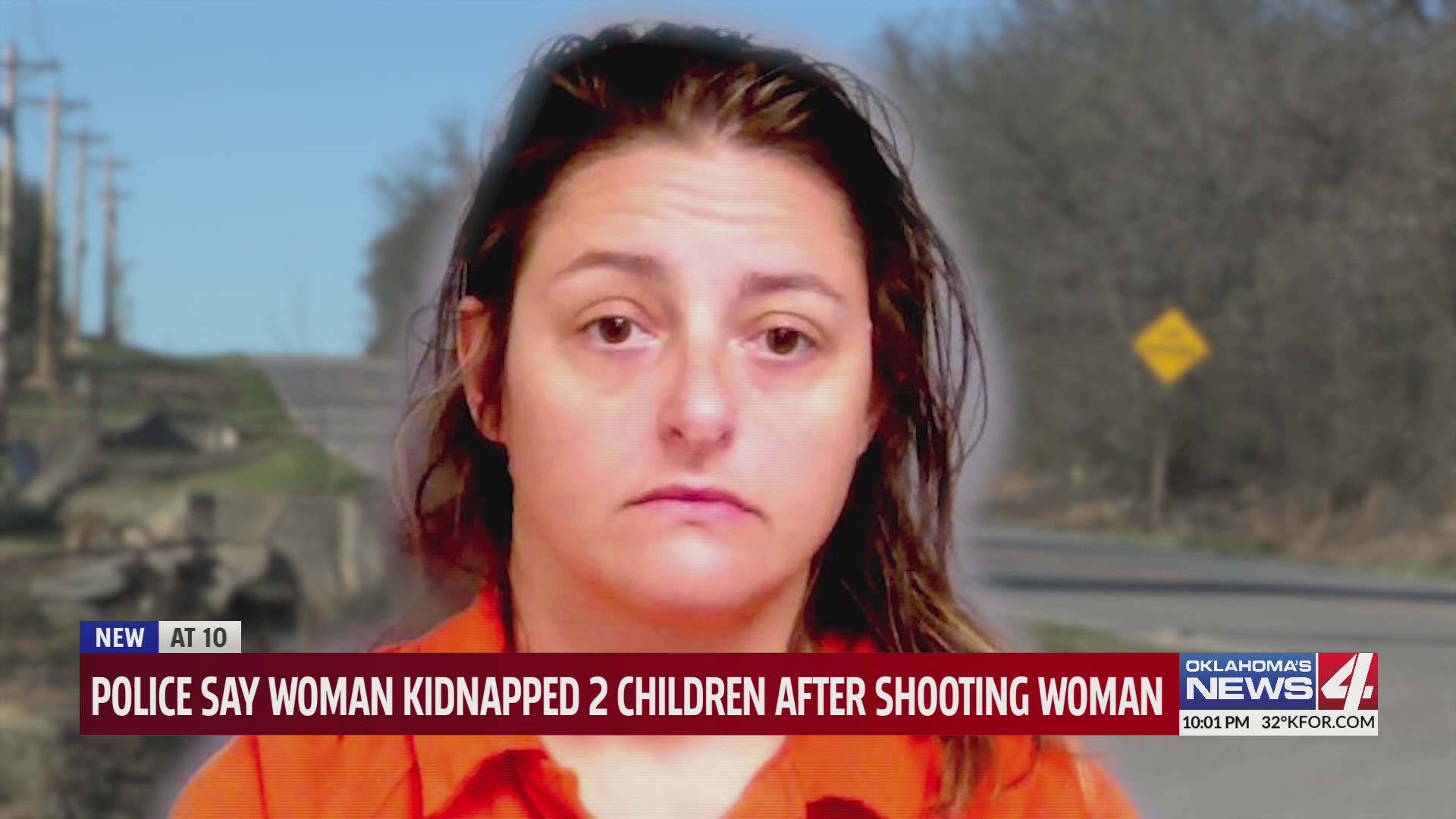 Police say woman kidnapped 2 children after shooting woman