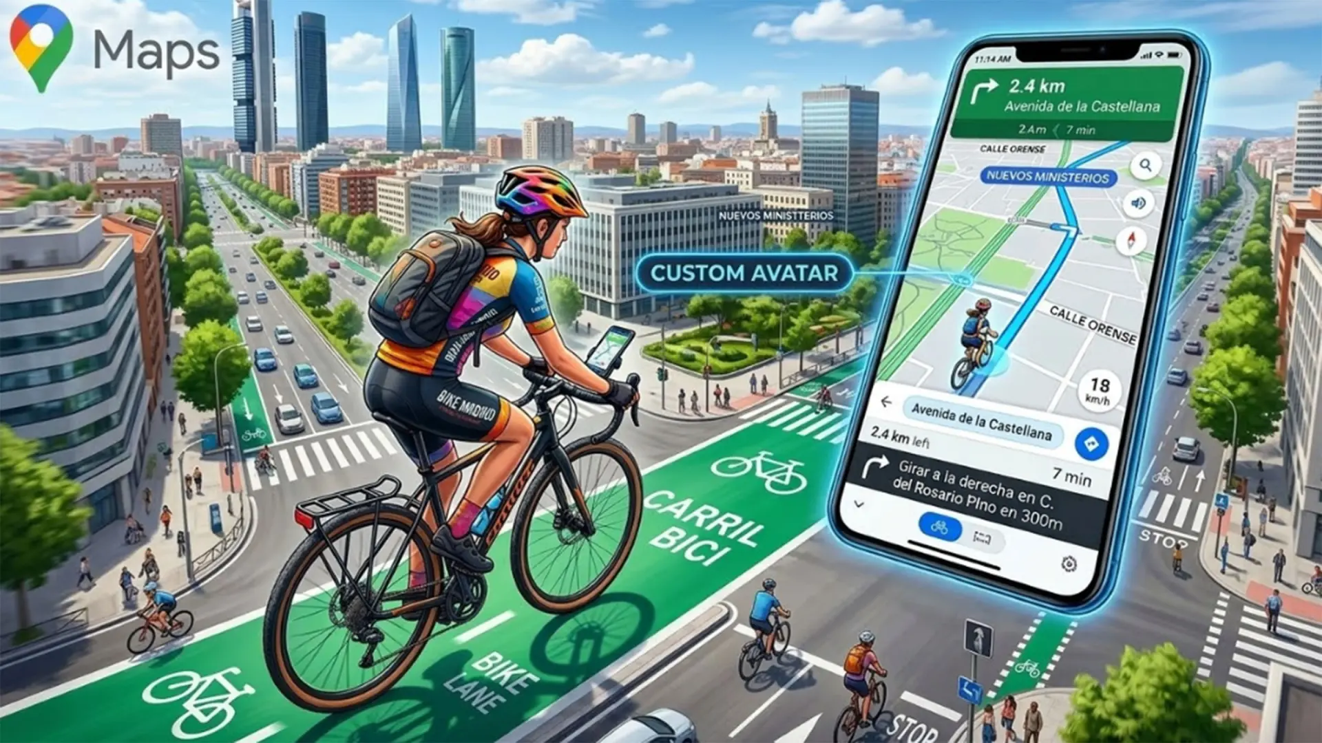 Google Maps quiere que tus rutas en bici se vean mucho mejor con este ...