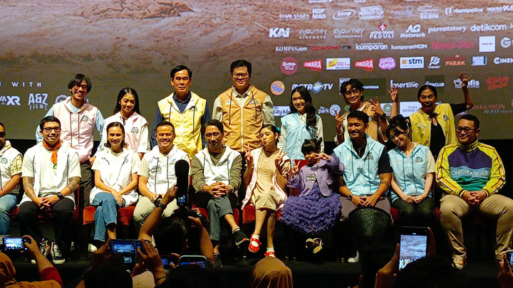 AA1YNBLY Lutesha Buka Rahasia Tantangan Berakting di Film Pelangi di Mars