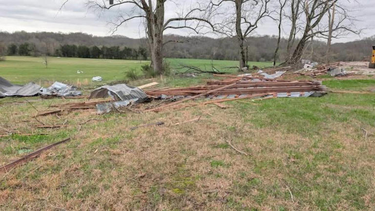 Maury County residents recovering after EF1 tornado touches down