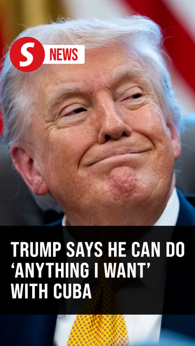 Trump says he thinks he will have the 'honour' of taking Cuba