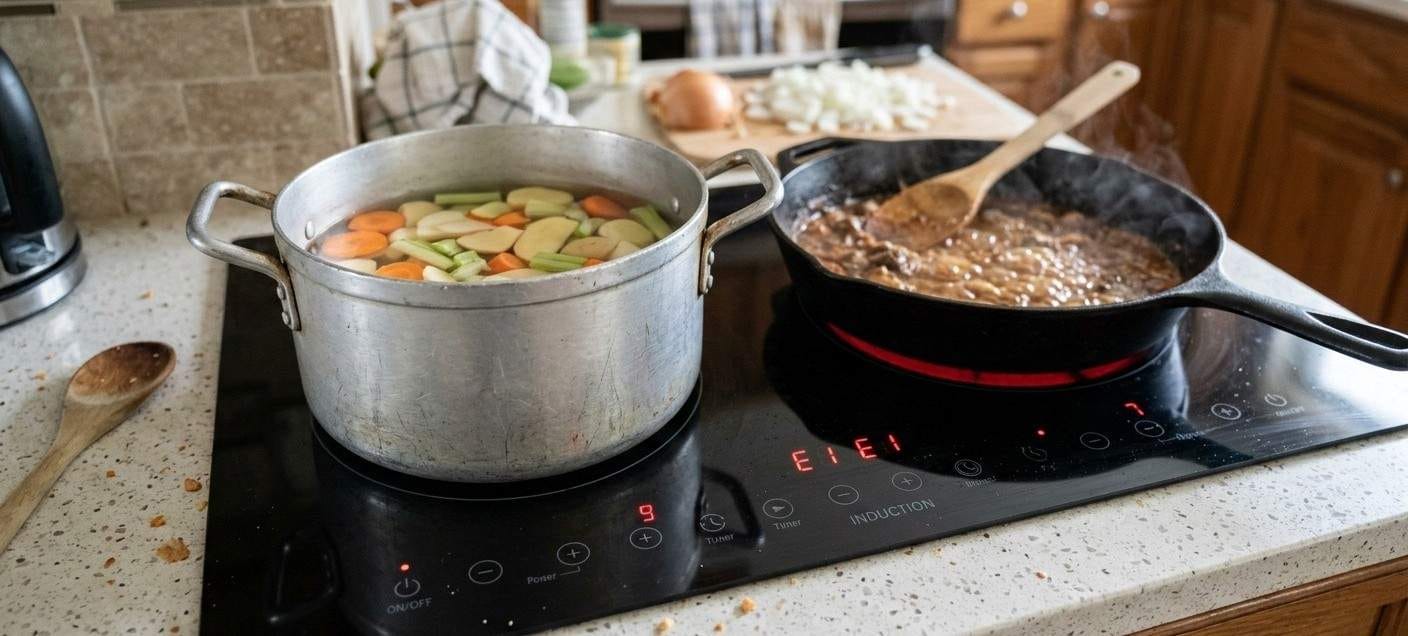 Why doesn’t an aluminum pan work on induction? Find out which utensils ...