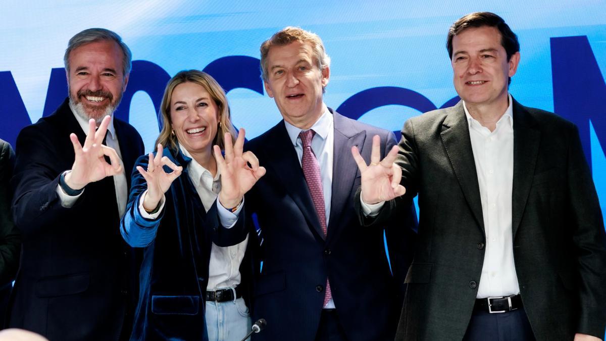 Tras la victoria de Mañueco, Feijóo exige a Vox que ponga fin al bloqueo