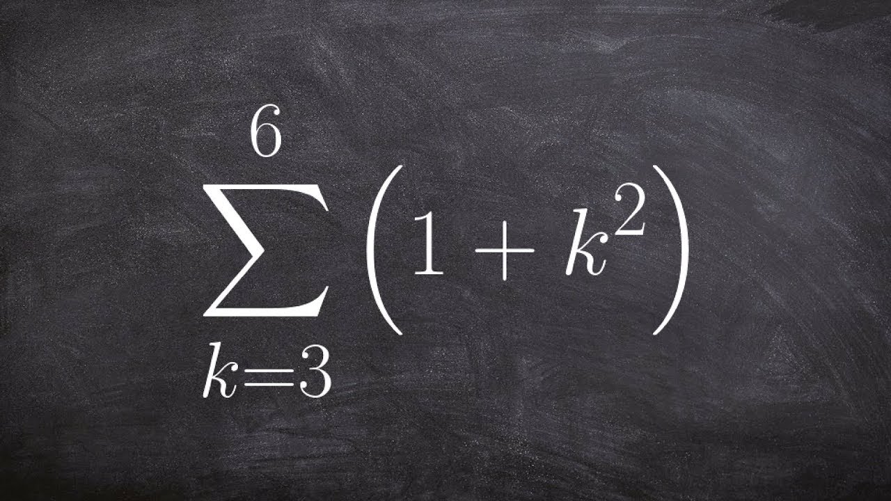 Evaluating the partial sum of a series