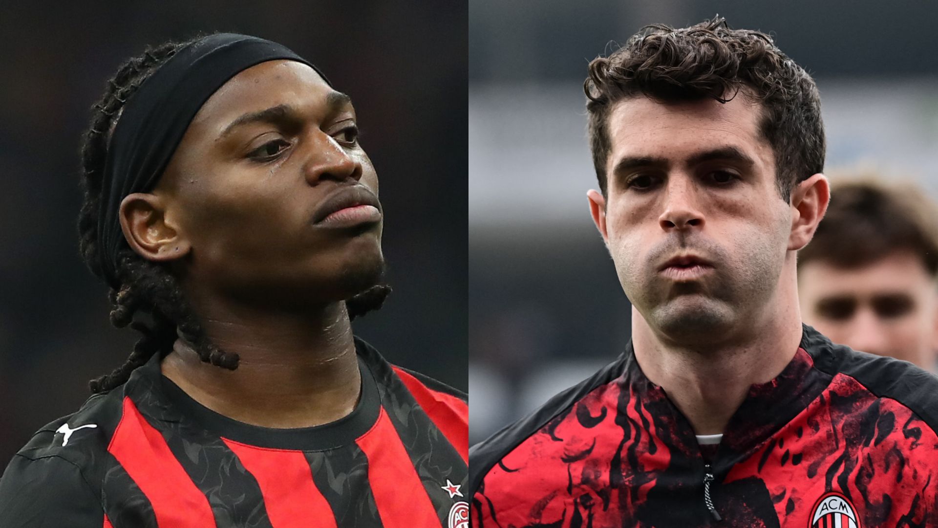Trouble in Milan? Star strikers Leao and Pulisic reportedly have heated ...