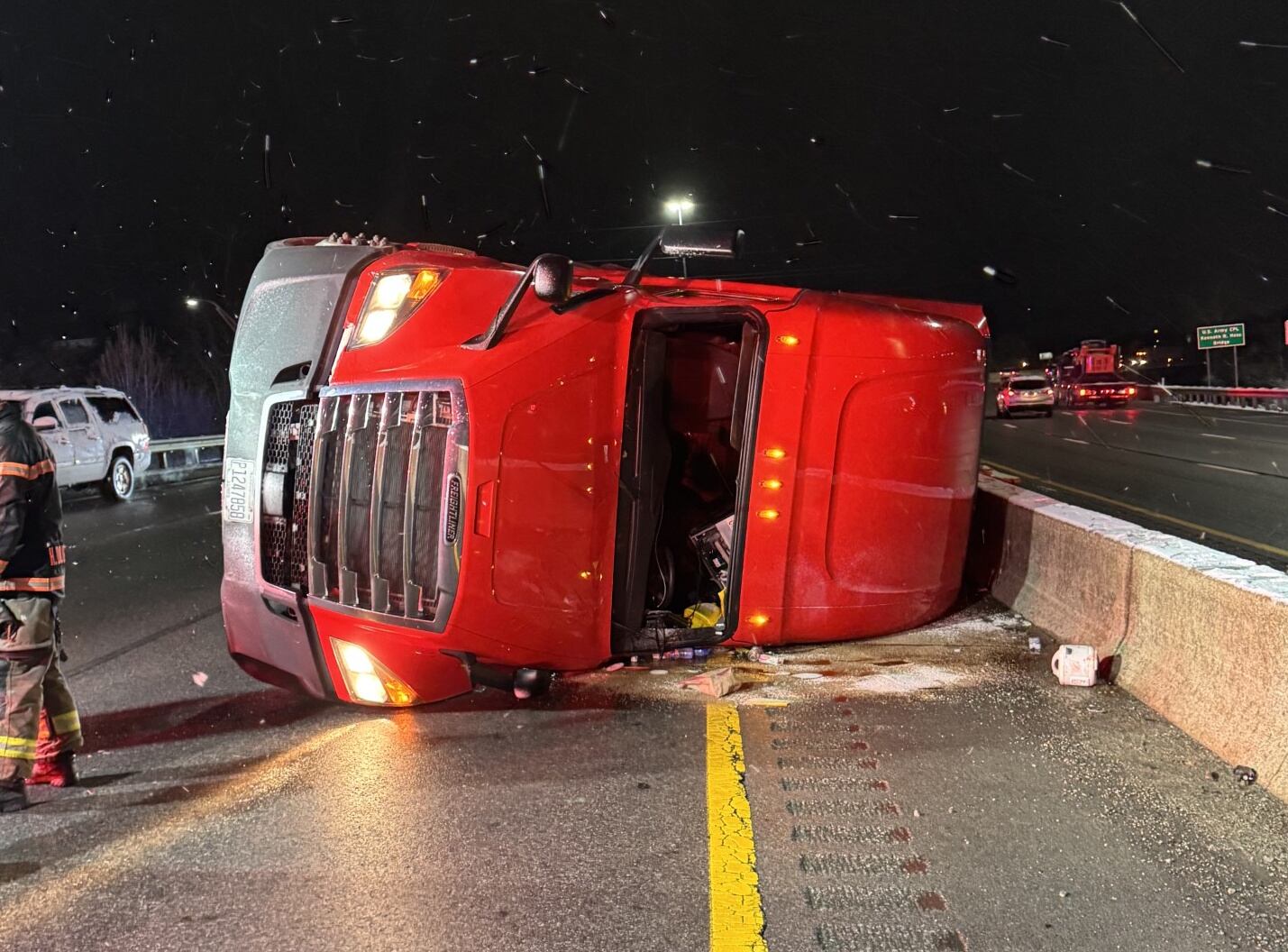 Crash scene cleared on I-64