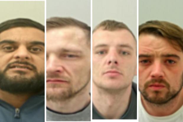 Names and faces of the 4 most wanted people in East Lancashire this week