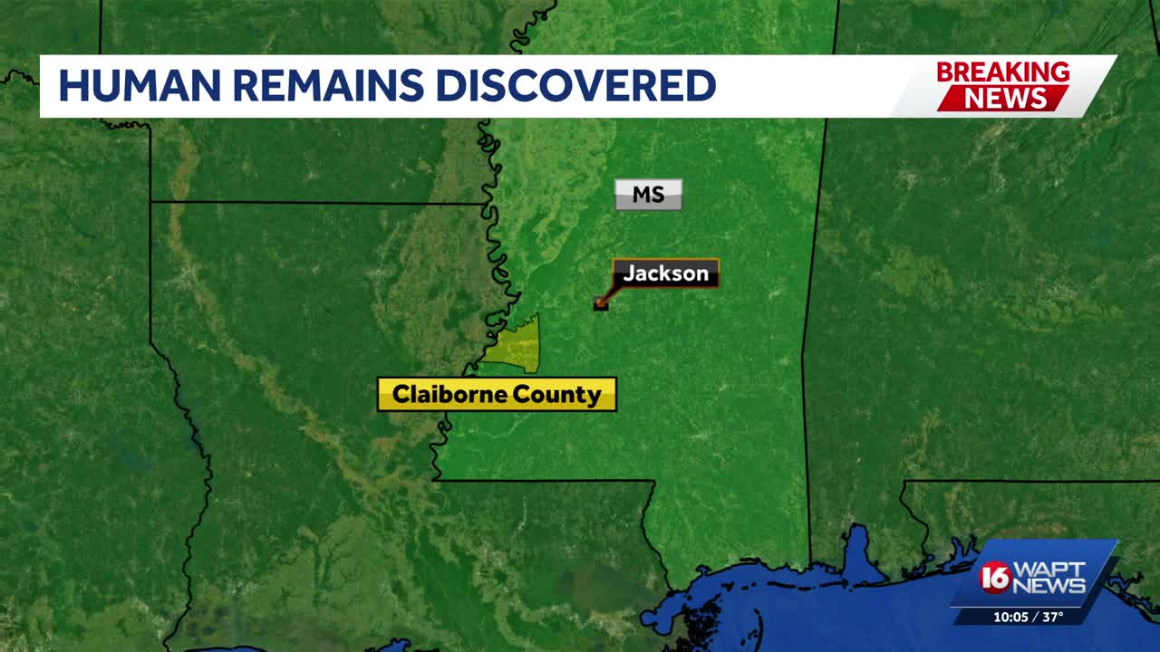 Investigation underway after human remains found in Claiborne County