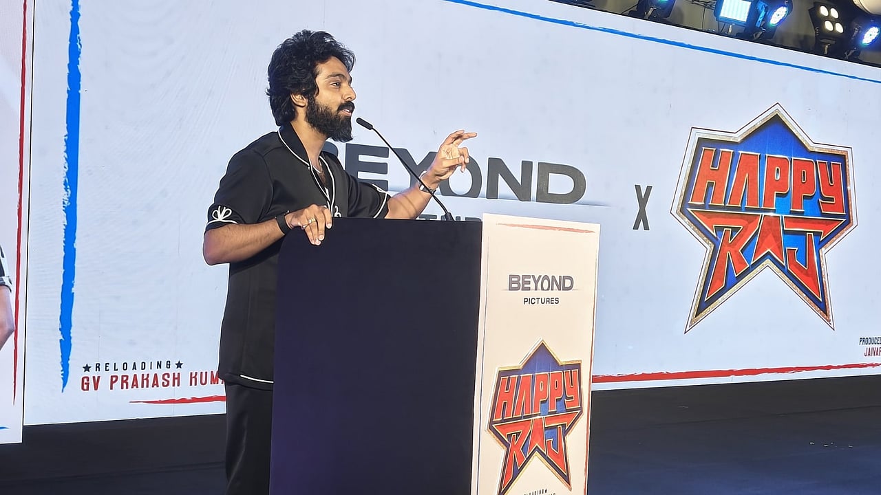 GV Prakash says Happy Raj director Maria Raja Elanchezhian is fearless
