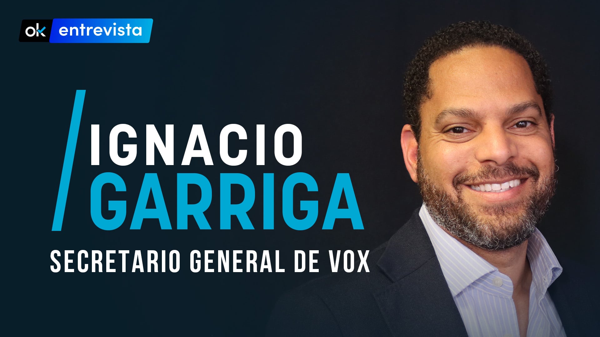 Ignacio Garriga (Vox): «Los electores han dicho que Vox tiene que ...