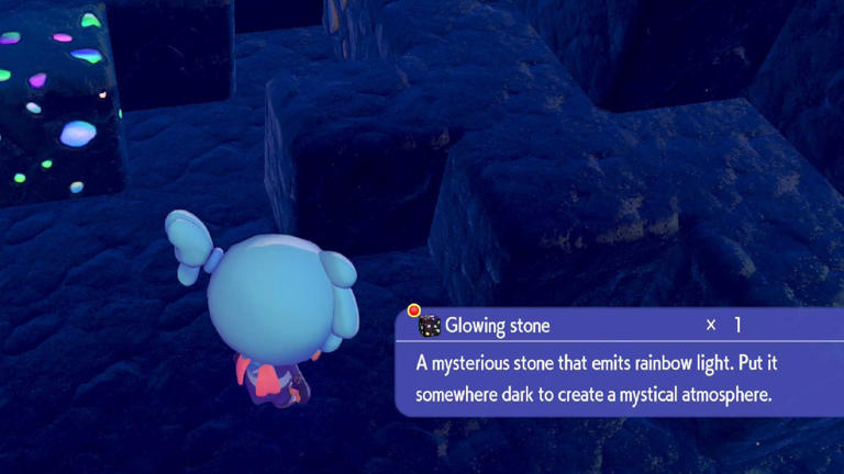 How to mine glowing stone in Pokopia