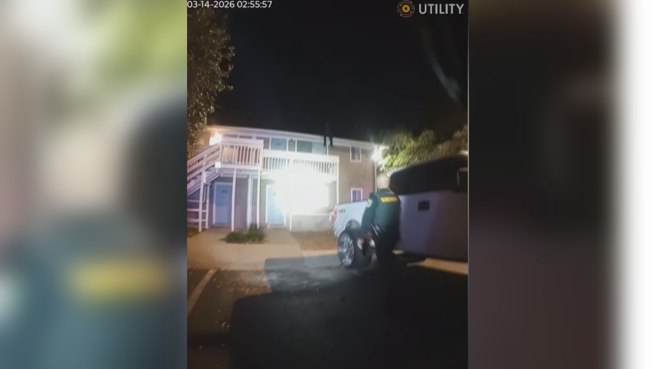 Gainesville man arrested after stealing car, fleeing to roof of a home