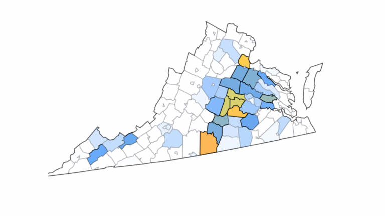 Virginia power outage map: Over 100,000 Dominion customers without ...